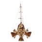 Boat sailing Trimaran Merihobus Puzzle 3D wood UGEARS UGEARS UG-70059 - 5 UG-70059-Boat sailing Trimaran Merihobus Puzzle 3D wood UGEARS - UG-70059