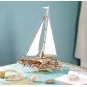 Boat sailing Trimaran Merihobus Puzzle 3D wood UGEARS UGEARS UG-70059 - 7 UG-70059-Boat sailing Trimaran Merihobus Puzzle 3D wood UGEARS - UG-70059
