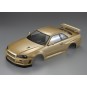 KB48645-Carrosserie Nissan Skyline R34 Or 1/10 195mm Killerbody