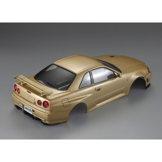 KB48645-Carrosserie Nissan Skyline R34 Or 1/10 195mm Killerbody