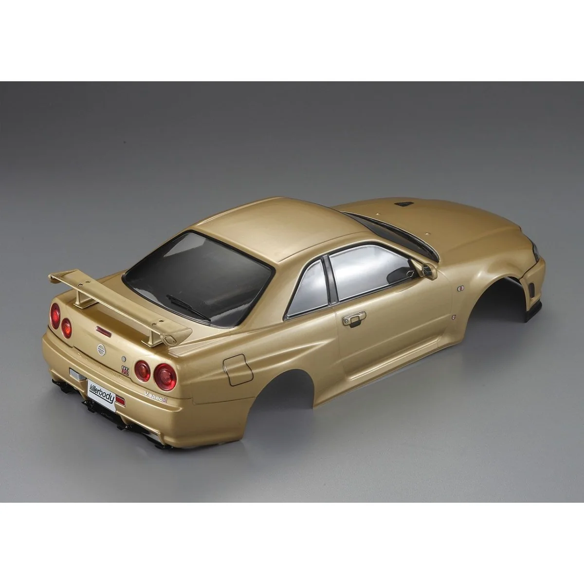 Body Nissan Skyline R34 Gold 1/10 195 mm Killerbody Killerbody KB48645 - 2 Body Nissan Skyline R34 Gold 1/10 195 mm Killerbody Killerbody KB48645 - 2