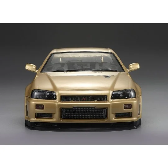KB48645-Body Nissan Skyline R34 Gold 1/10 195 mm Killerbody