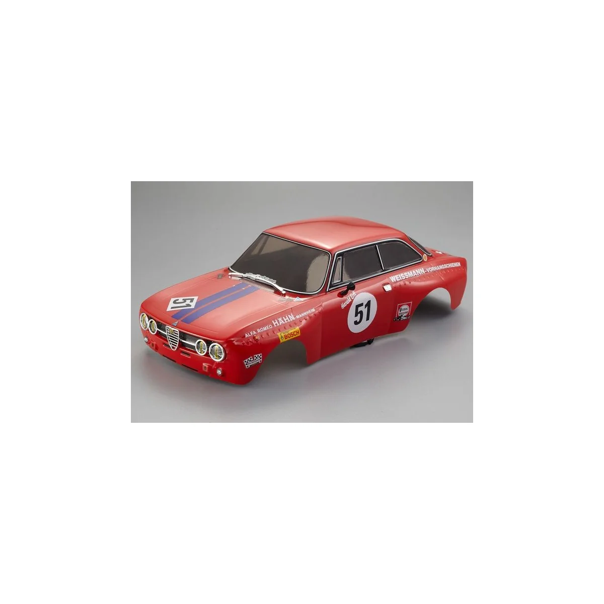 Body Alfa Romeo 2000 GTAm Red 1/10 190 mm Killerbody Killerbody KB48251 - 1 Body Alfa Romeo 2000 GTAm Red 1/10 190 mm Killerbody Killerbody KB48251 - 1