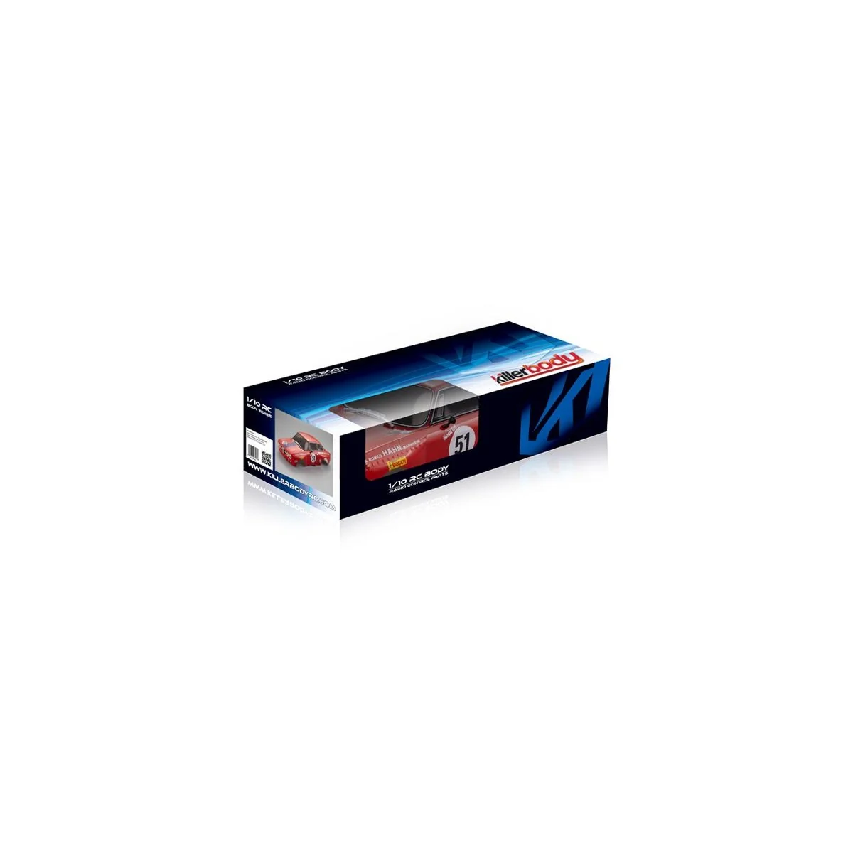 Carrosserie Alfa Romeo 2000 GTAm rouge 1/10 190mm Killerbody Killerbody KB48251 - 2