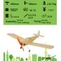 K0901-Mini Spacewalker 460 mm balsa DW Hobby laser cutting - K0901