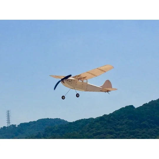 K1201-Mini Cessna L-19 445mm découpe laser balsa DW Hobby - K1201