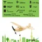 Mini Cessna L-19 445mm découpe laser balsa DW Hobby DW Hobby - Dancing Wings Hobby K1201 - 6 K1201-Mini Cessna L-19 445mm découpe laser balsa DW Hobby - K1201