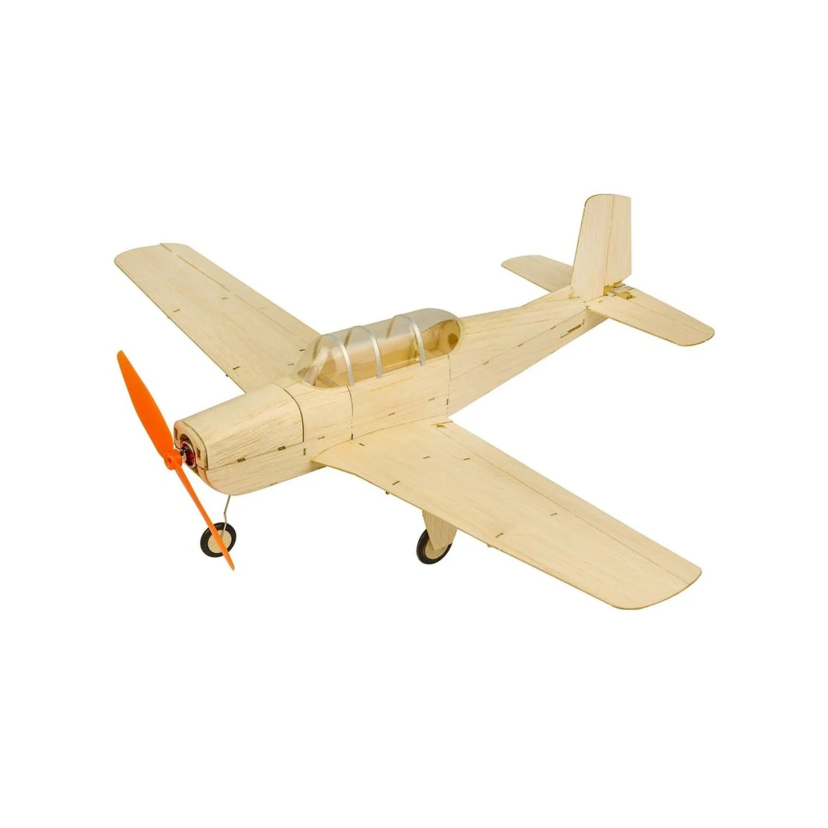 Mini Beetchcraft T-34 Mentor 460mm découpe laser balsa DW Hobby DW Hobby - Dancing Wings Hobby K1301 - 1