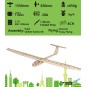 F1501C-Planeur Griffin 1550mm kit balsa DW Hobby - F1501C
