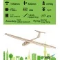 F1501C-Planeur Griffin 1550mm kit balsa DW Hobby - F1501C