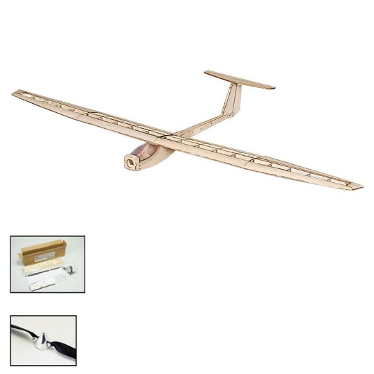 F1501C-Planeur Griffin 1550mm kit balsa DW Hobby - F1501C