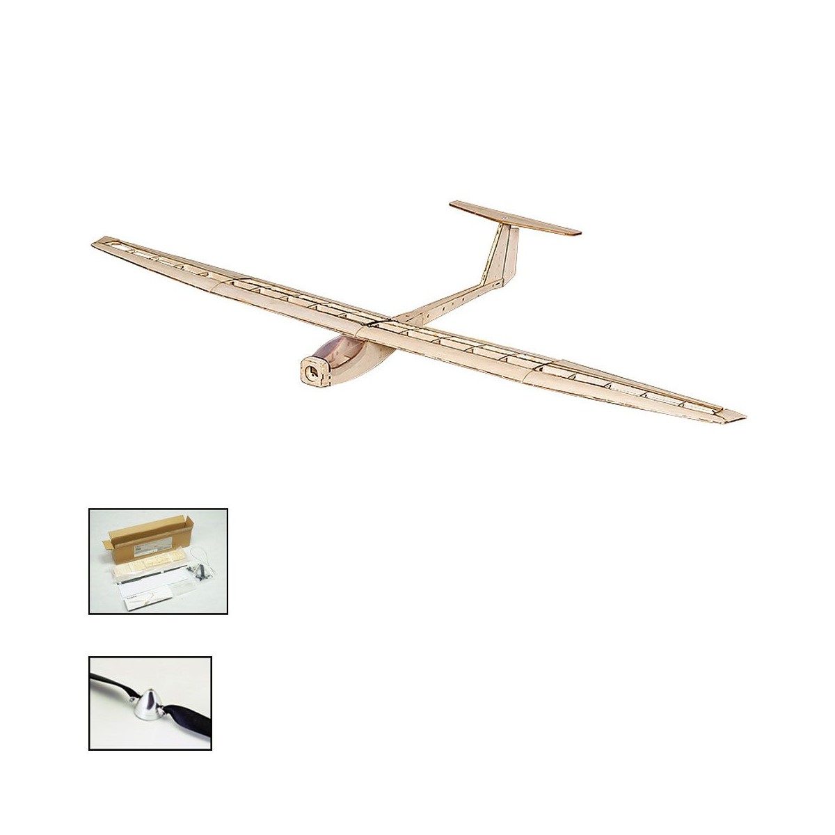 Griffin glider 1550mm kit balsa DW Hobby DW Hobby - Dancing Wings Hobby F1501C - 7