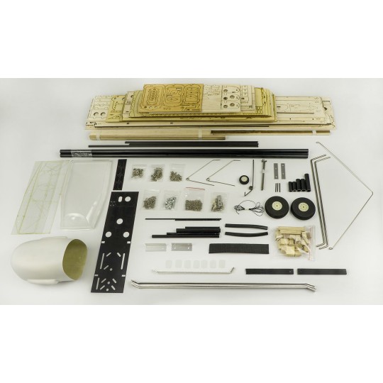 S2101-Fieseler Fi 156 Storch 1.60m S21 Kit balsa DW Hobby