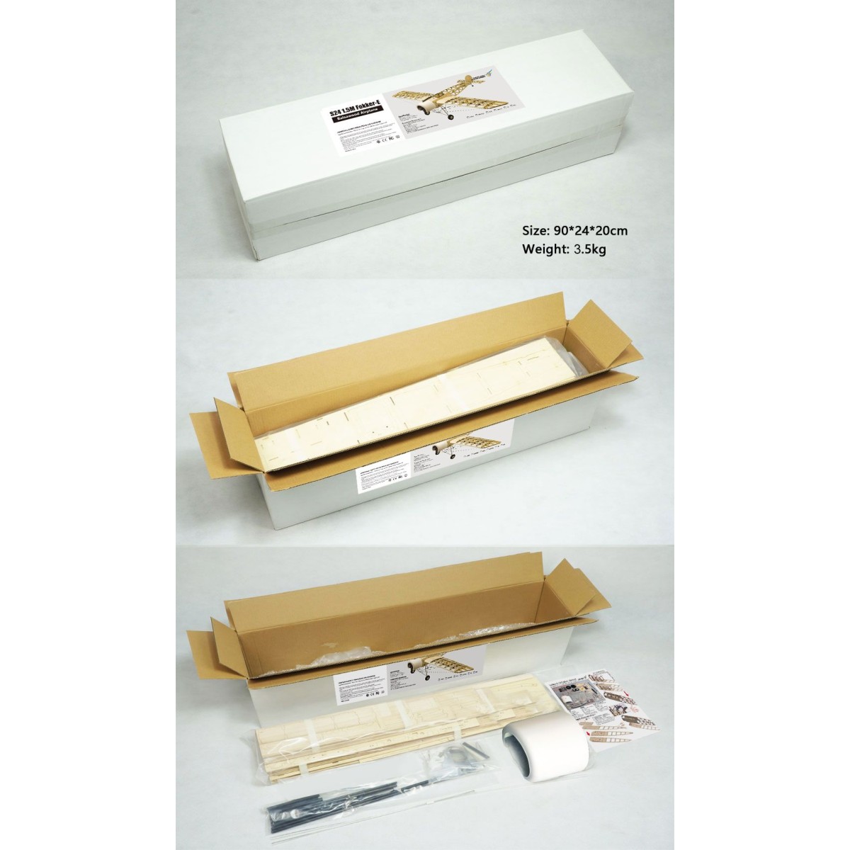 Fokker E 1.52m S24 Kit balsa DW Hobby DW Hobby - Dancing Wings Hobby S2401 - 7