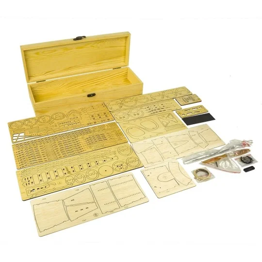 Deperdussin Monocoque 1/13 laser cutting wood, model static DW Hobby DW Hobby - Dancing Wings Hobby VS22 - 6 VS22-Deperdussin Monocoque 1/13 laser cutting wood, model static DW Hobby - VS22