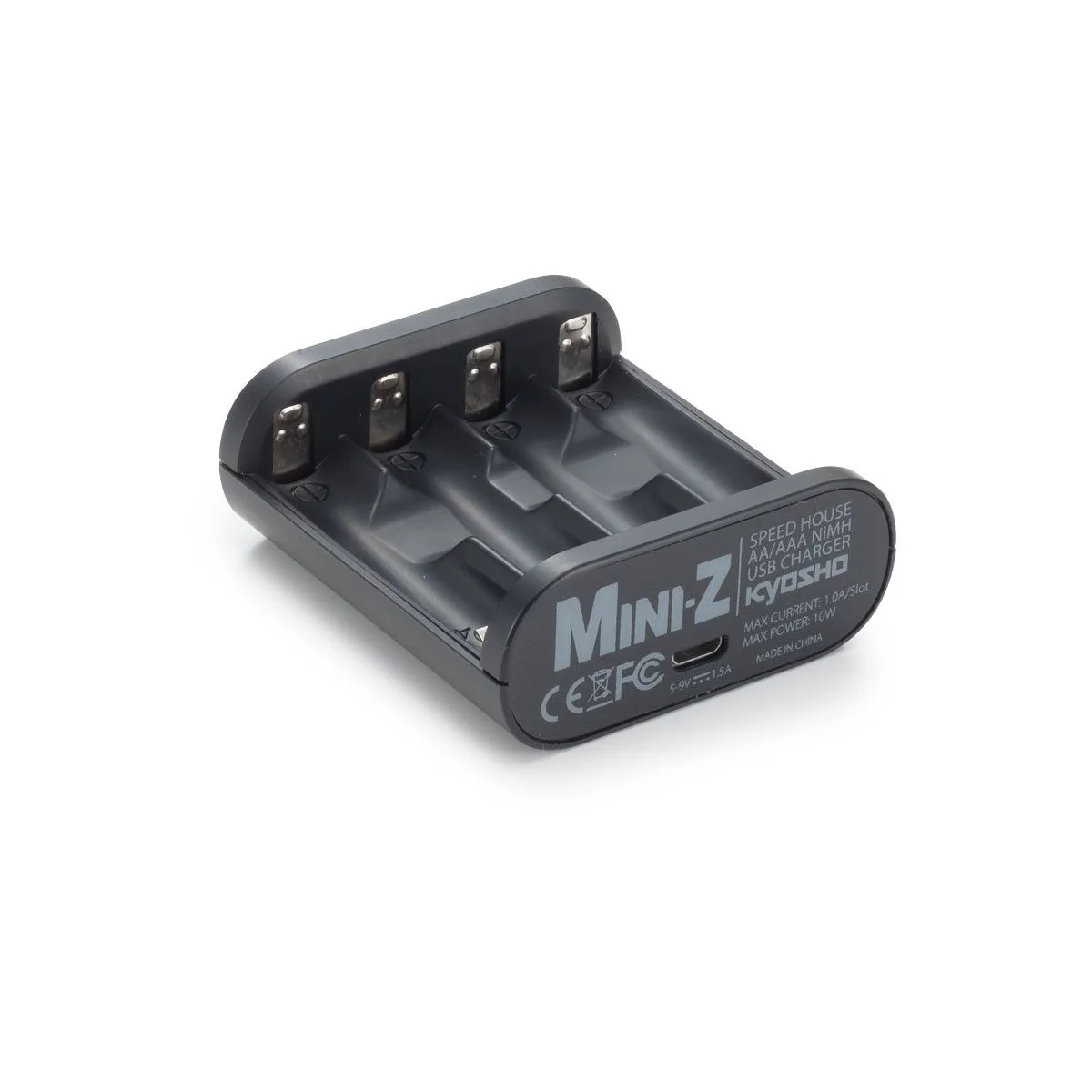 Quick charger 1 A USB Speed House AA / AAA Kyosho Kyosho 71999 - 1 Quick charger 1 A USB Speed House AA / AAA Kyosho Kyosho 71999 - 1