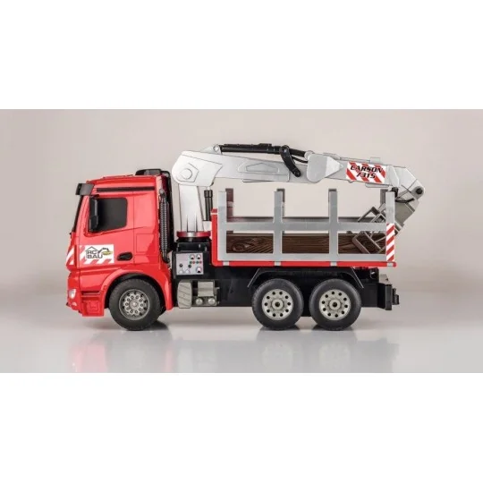 500907315-Mercedes Arocs dump truck and crane 1/20 RTR Carson