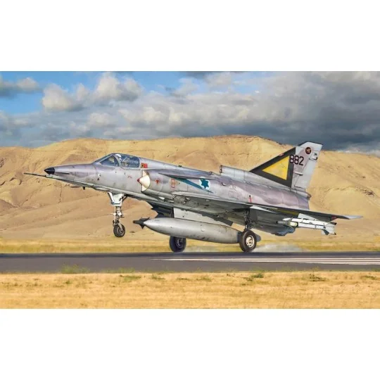 Aircraft Jet Kfir C.2/C.7 1/72 Italeri Italeri I1408 - 1 I1408-Aircraft Jet Kfir C.2/C.7 1/72 Italeri - I1408