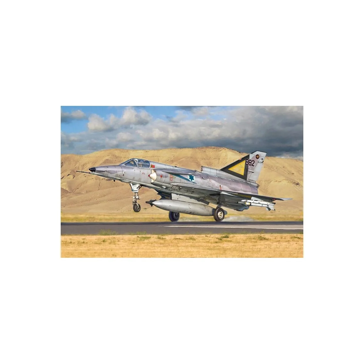 Aircraft Jet Kfir C.2/C.7 1/72 Italeri Italeri I1408 - 1 Aircraft Jet Kfir C.2/C.7 1/72 Italeri Italeri I1408 - 1