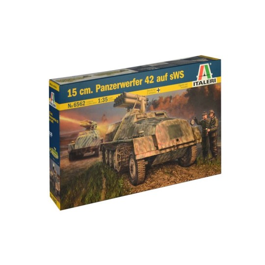 Char Panzerwerfer 42 sWS 1/35 Italeri Italeri I6562 - 8 I6562-Tank Panzerwerfer 42 sWS 1/35 Italeri - I6562