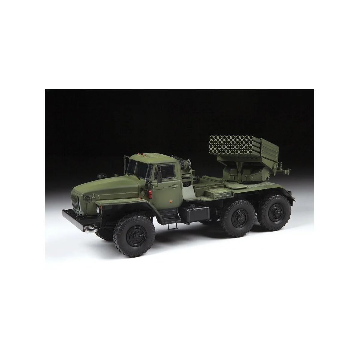 Camion lance roquettes russe BM-21 "Grad" 1/35 Zvezda Zvezda Z3655 - 4 Camion lance roquettes russe BM-21 "Grad" 1/35 Zvezda Zvezda Z3655 - 4