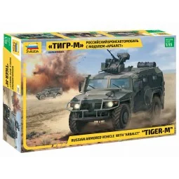 Véhicule blindé russe GAZ Tiger "Arbalet" 1/35 Zvezda Zvezda Z3683 - 1