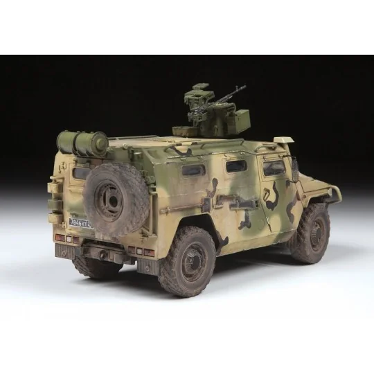 Russian armored vehicle gas Tiger "Arbalet" 1/35 Zvezda Zvezda Z3683 - 4 Z3683-Russian armored vehicle gas Tiger "Arbalet" 1/35 Zvezda - Z3683