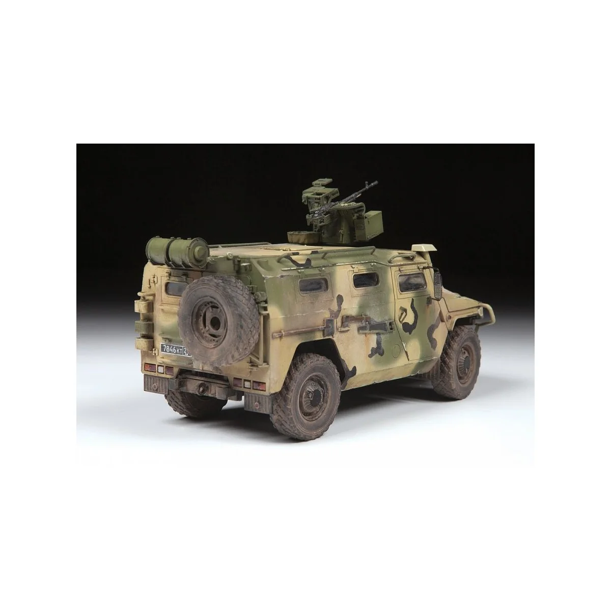 Véhicule blindé russe GAZ Tiger "Arbalet" 1/35 Zvezda Zvezda Z3683 - 4