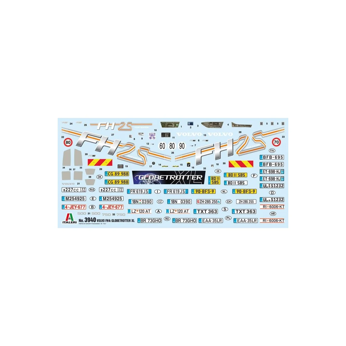 Volvo Globetrotter XL 1/24 Italeri FH4 Italeri I3940 - 3