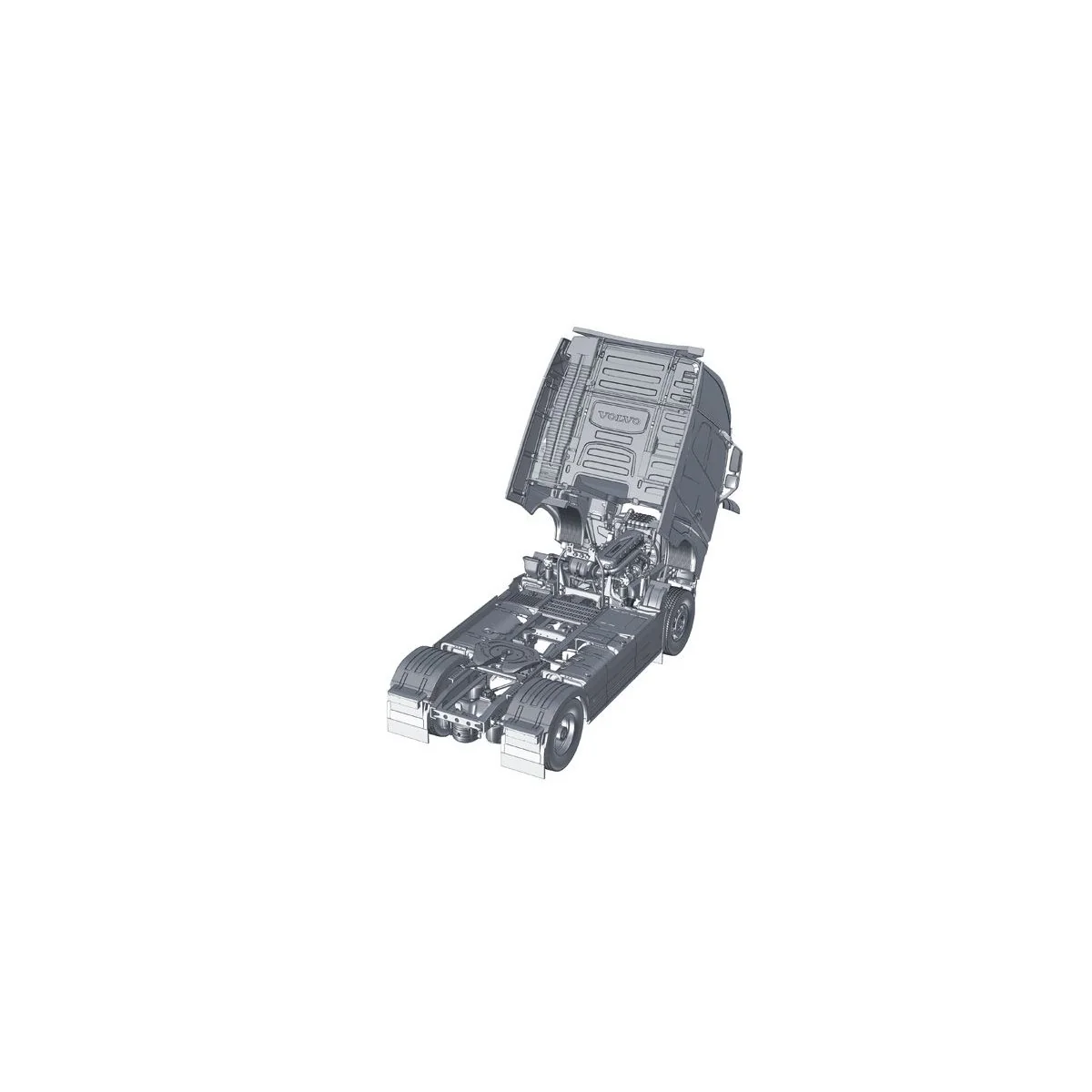 Volvo Globetrotter XL 1/24 Italeri FH4 Italeri I3940 - 7