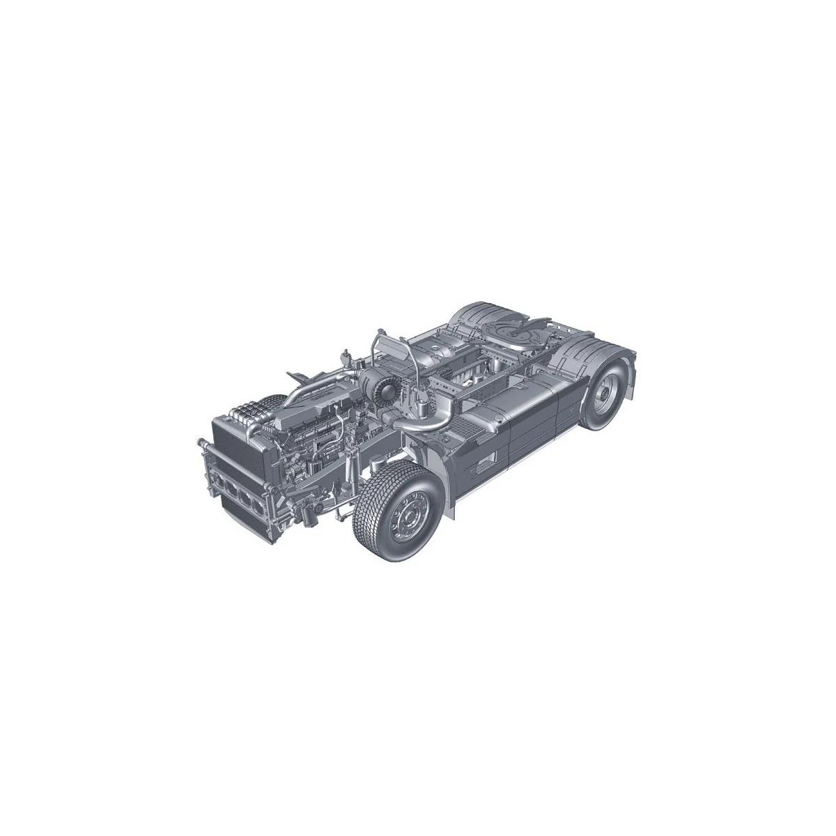 Volvo Globetrotter XL 1/24 Italeri FH4 Italeri I3940 - 8
