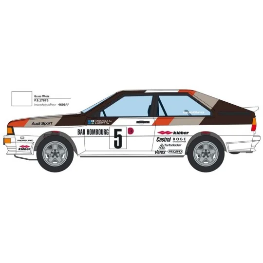 I3642-Audi Quattro Rally 1/24 Italeri - I3642