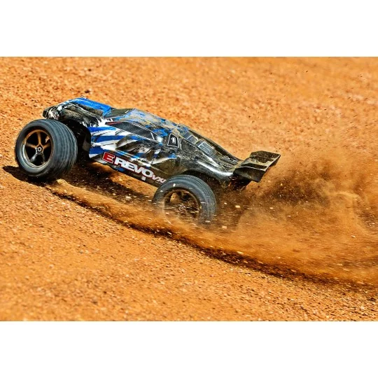 TRX-71076-3-Traxxas Mini E-Revo 4WD VXL ID TSM 1/16 2.4 GHz 71076 - TRX-71076-3