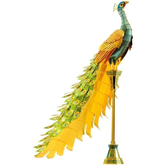 ICX112-Iconx Peacock Metal Earth - ICX112