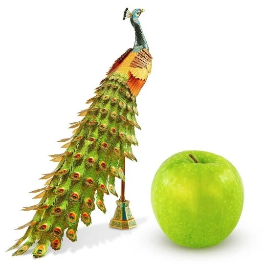 ICX112-Iconx Peacock Metal Earth - ICX112