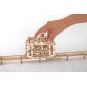 Tram on rails Puzzle 3D wood UGEARS UGEARS UG-70008 - 5 UG-70008-Tram on rails Puzzle 3D wood UGEARS - UG-70008