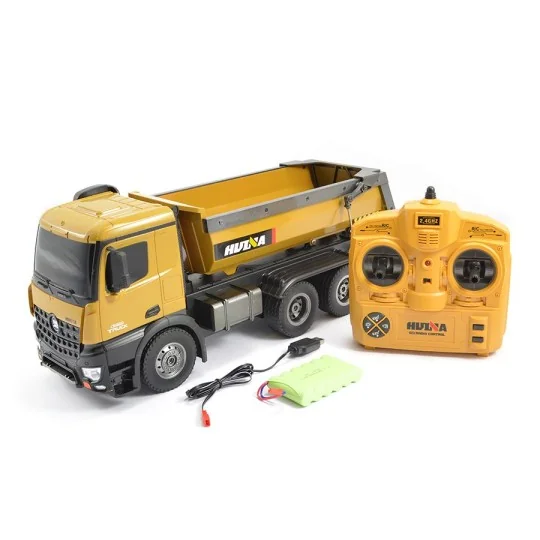 CY1573-10hp 1/14 2.4Ghz RC Dump Truck - HuiNa