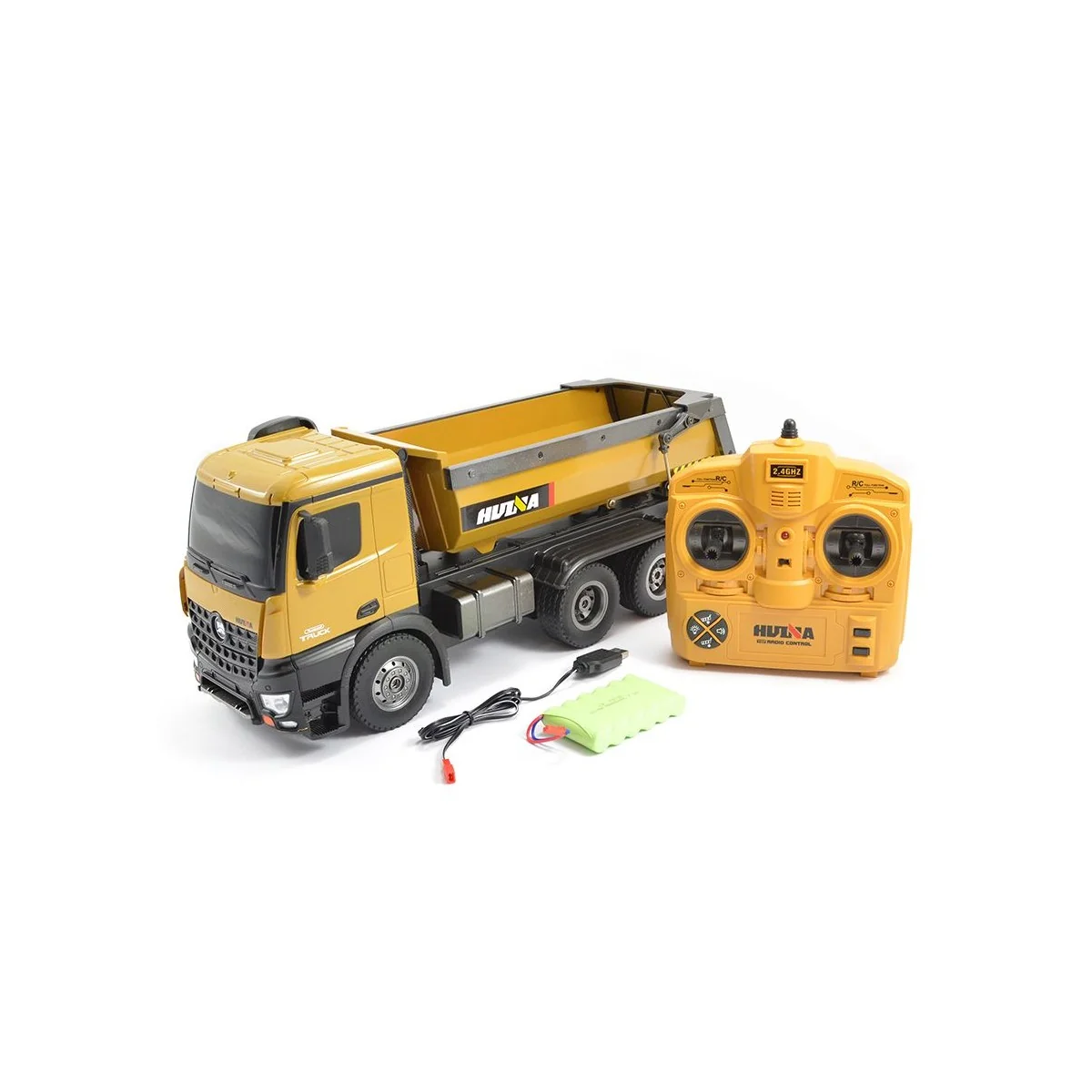 Camion benne RC 10ch 1/14 2.4Ghz - HuiNa HuiNa Toys CY1573 - 1