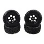 Roues Short Course X10 noires 1/10 (4) Carson Carson 500900113 - 1 500900113-Roues Short Course X10 noires 1/10 (4) Carson - 500900113