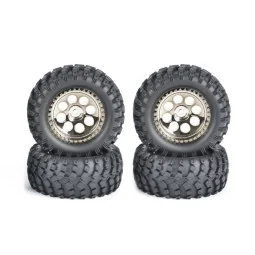 Roues monster doré Cross Country 1/10 (4) Carson Carson 500900140 - 1