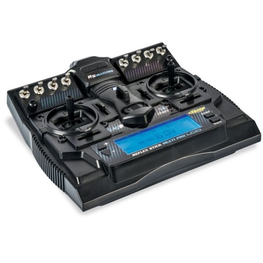 500501004-Radio car Reflex Stick multi pro LCD 2.4 GHz 14ch Carson