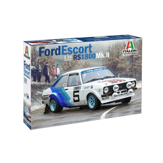 I3655-Ford Escort RS 1800 Mk.II Rally 1/24 Italeri