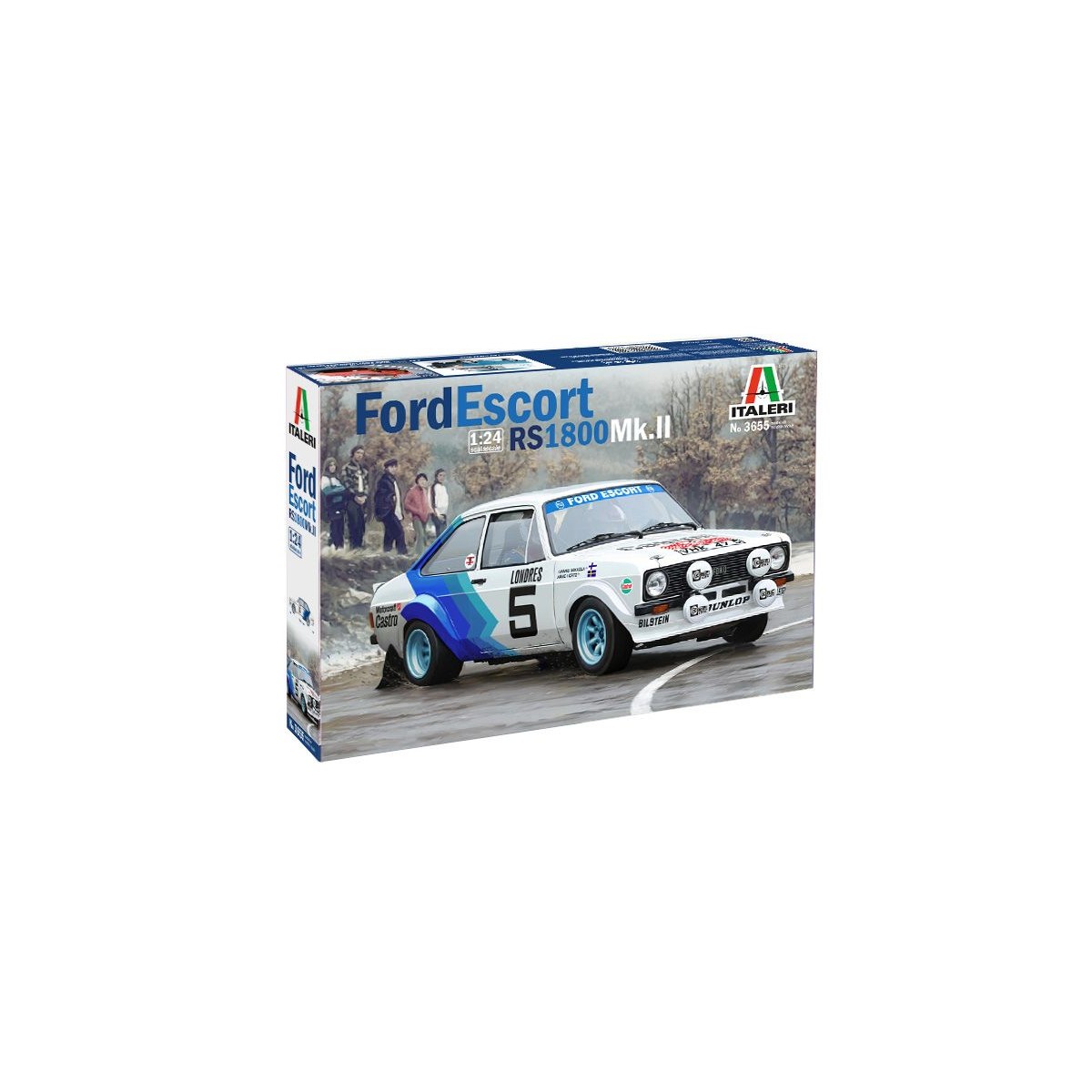Ford Escort RS 1800 Mk.II Rally 1/24 Italeri Italeri I3655 - 2 Ford Escort RS 1800 Mk.II Rally 1/24 Italeri Italeri I3655 - 2