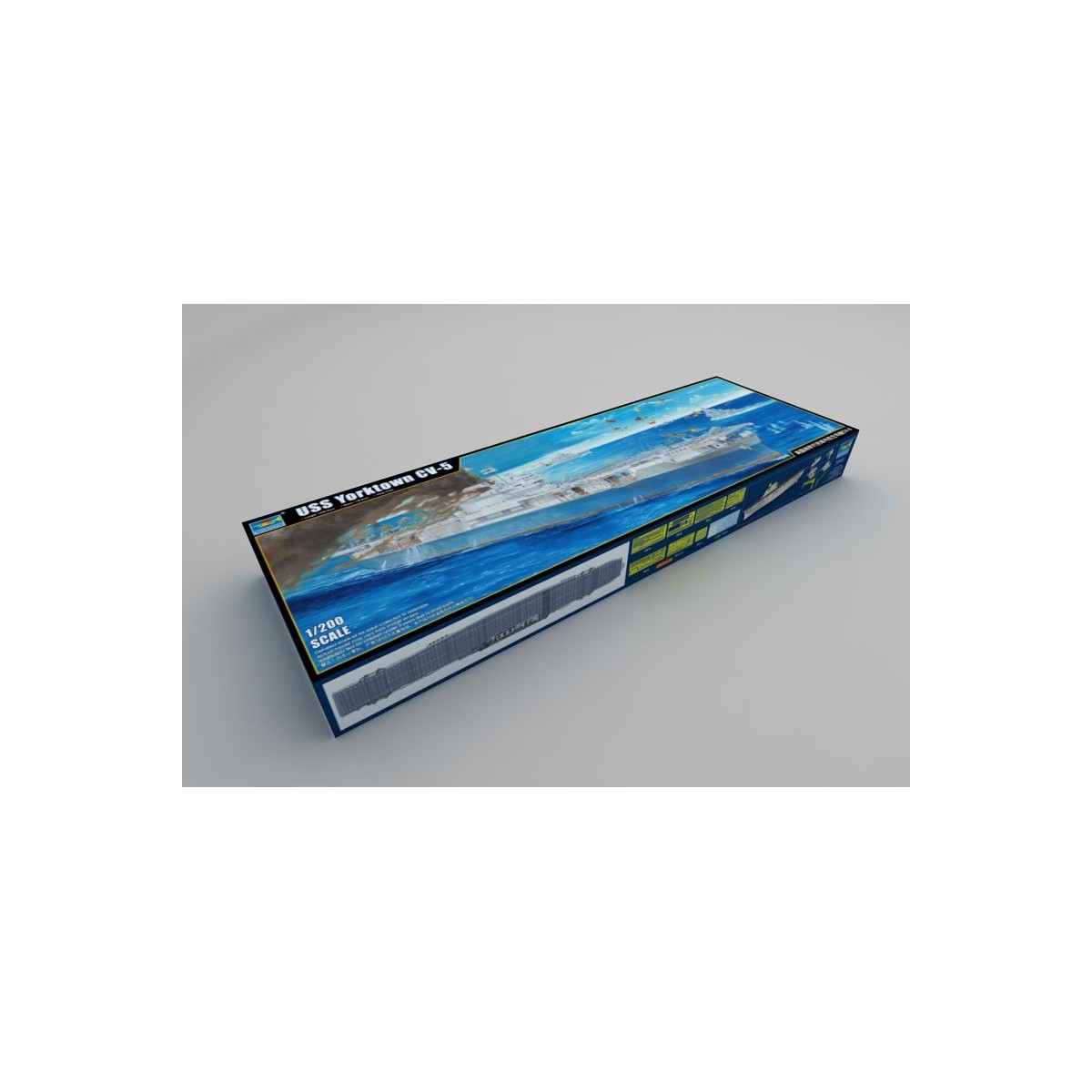 USS Navy Yorktown CV-5 1/200 Trumpeter Trumpeter 03711 - 4