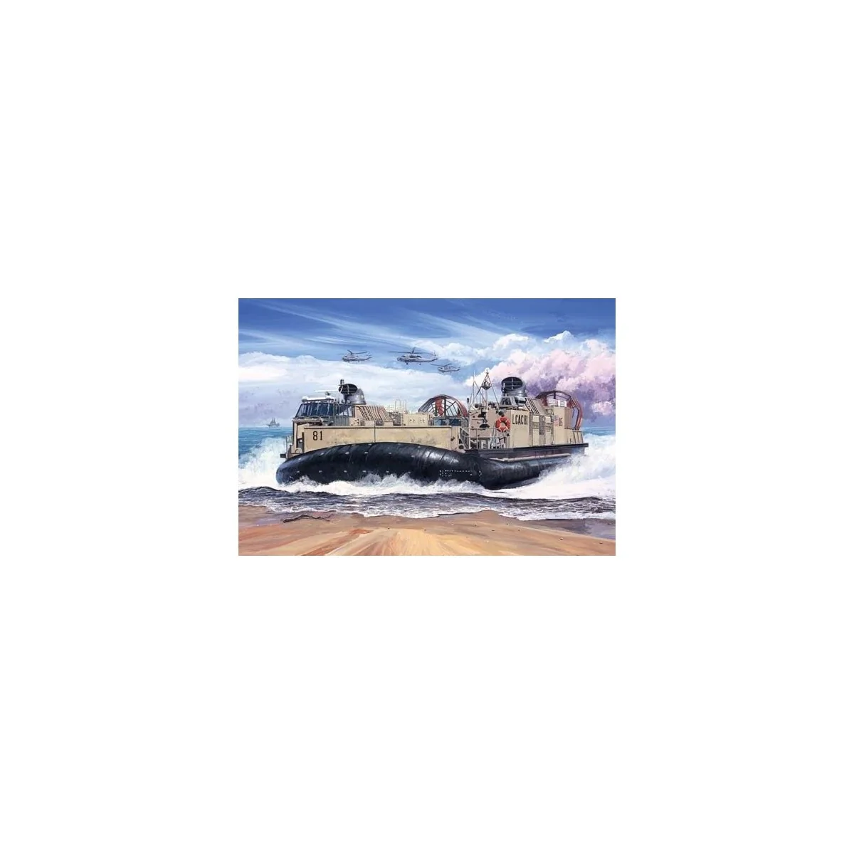 USMC Aéroglisseur Landing Craft Air Cushion (LCAC) 1/72 Trumpeter Trumpeter 07302 - 1