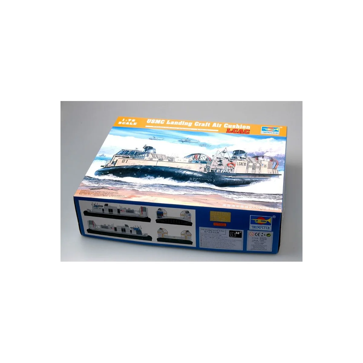 USMC Aéroglisseur Landing Craft Air Cushion (LCAC) 1/72 Trumpeter Trumpeter 07302 - 2