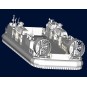 TR07302-USMC Aéroglisseur Landing Craft Air Cushion (LCAC) 1/72 Trumpeter - 07302