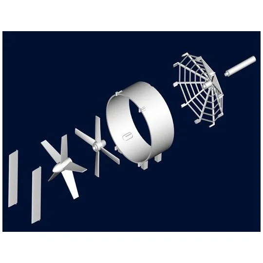 07302-USMC hovercraft Landing Craft Air Cushion (ACLC) 1/72 Trumpeter