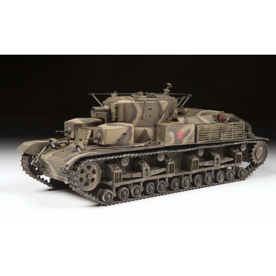 Tank heavy Soviet T-28 1 / 35 Zvezda Zvezda Z3694 - 4 Z3694-Tank heavy Soviet T-28 1 / 35 Zvezda - Z3694