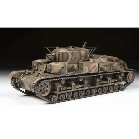Z3694-Char Lourd Soviétique T-28 1/35 Zvezda - Z3694